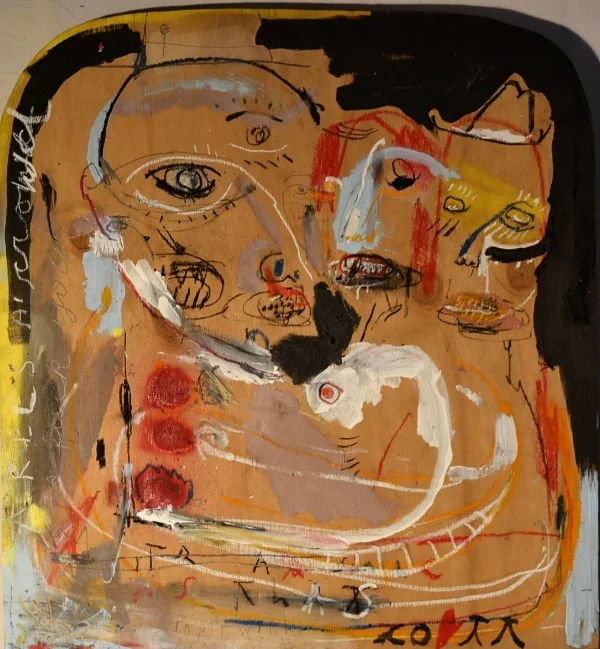 Three's A Crowd  27x30"