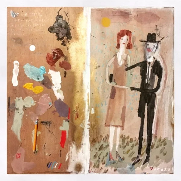 A Sad Sunday.  25x25"