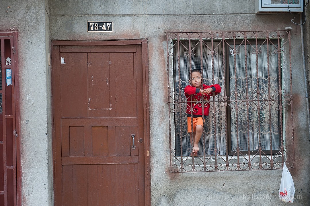 Young boy in Cali, Colombia