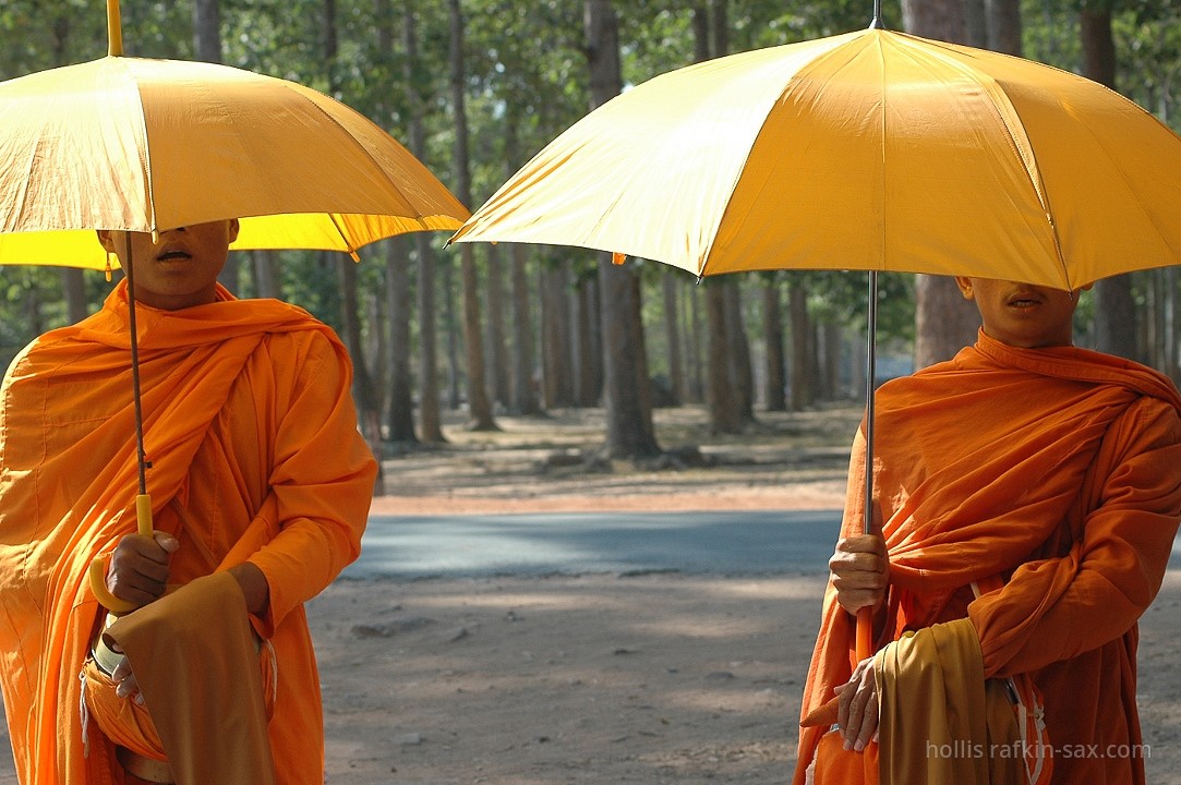 Monks in Luang Prabang, Laos
