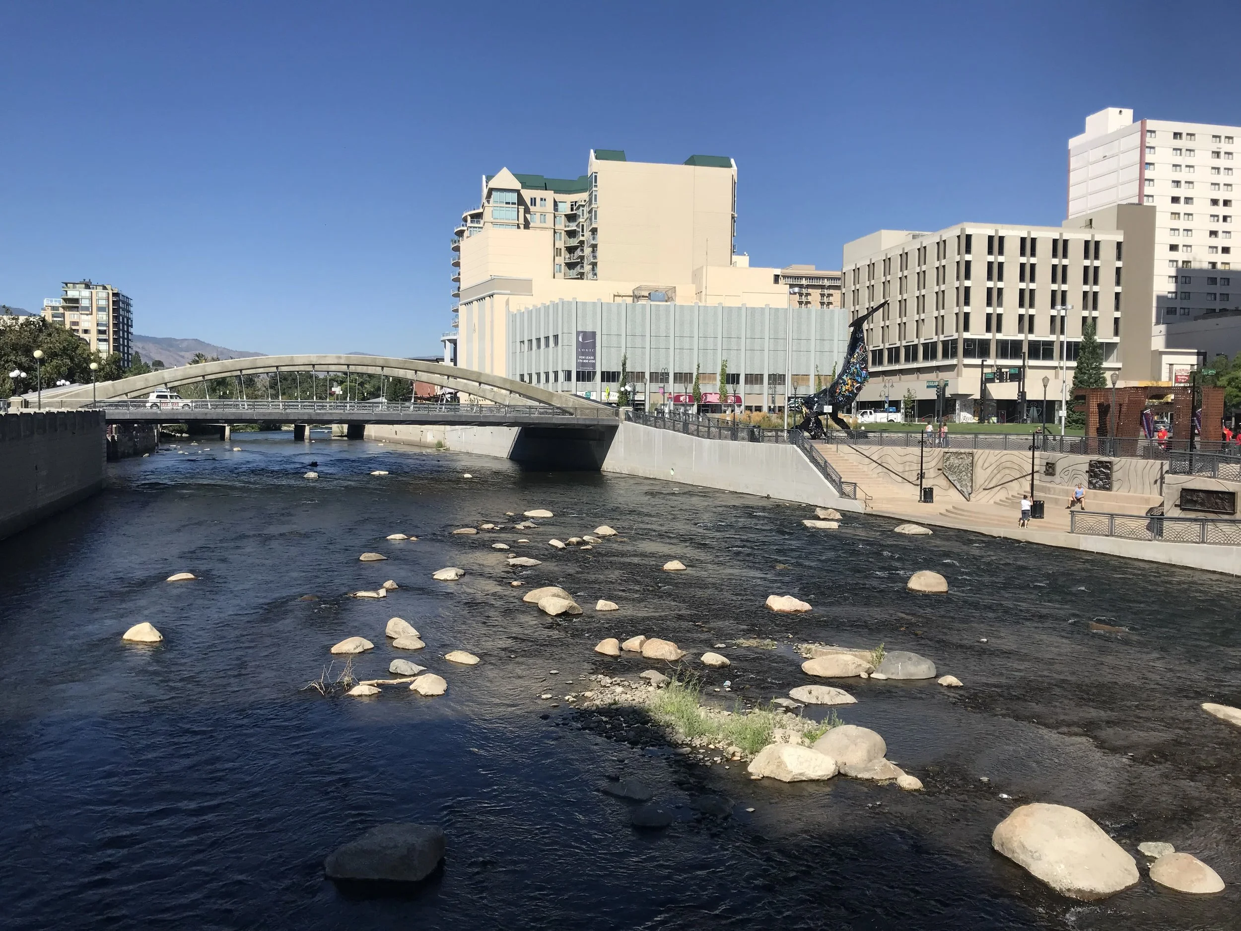 River walk in Reno, NV