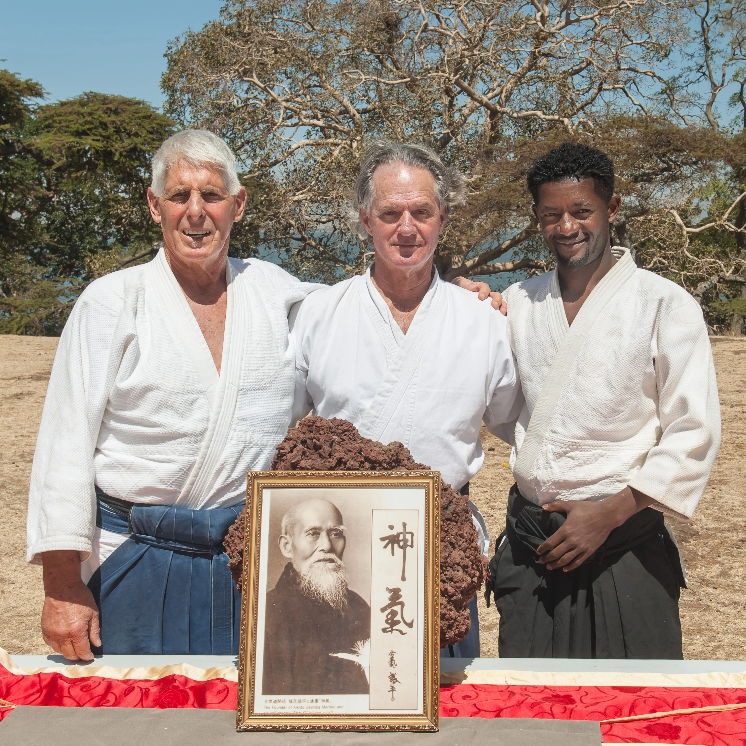 Sensei's: Dr Louis Pollack - Eminent paediatrician and founder of the Wax and Gold NGO Dr Richard Strozzi-Heckler - Author and founder of the "Embodied Leadership Institute. Tesfaye Tekelu - Founder - Awassa Youth Camp, Ethiopia