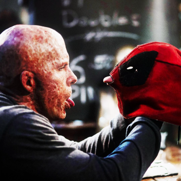 Let me assure you: TJ Miller has some pretty sassy things to say about Deadpool's horrifically scarred appearance. #funnyman #Leterrip #HecompareshimtobothFreddyKruegerandAvocadosHavingSex