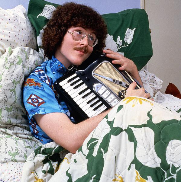 Rare candid shot of Al from the era 