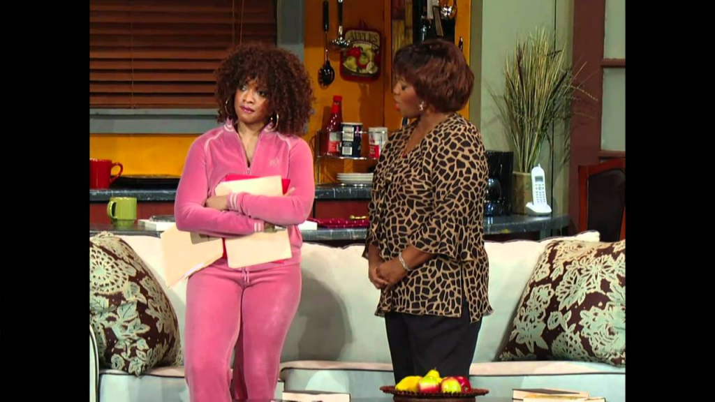 She's made a tragic mistake in both romantic partners and sweatsuit colors. 