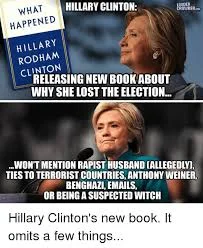 In the new book, Clinton devotes no less than ten chapters to her life as a witch.