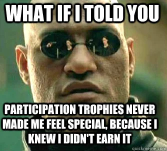 Shut up, dumb Morpheus meme