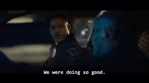 No you weren't.
