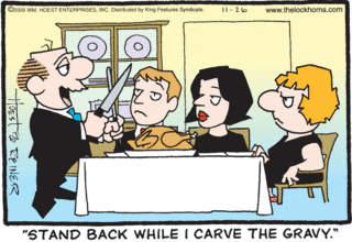 That does not speak well of the gravy's quality OR consistency! 
