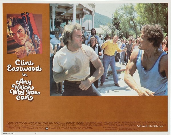 cult film freak: RIP WILLIAM SMITH 'ANY WHICH WAY YOU CAN' CLINT EASTWOOD