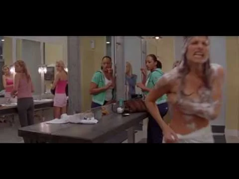 The aftermath of a sexy ghost prank. 