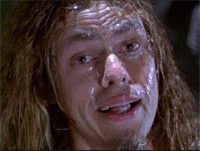 Offer as he wishes to be remembered: as a man soaked in fake human ejaculate