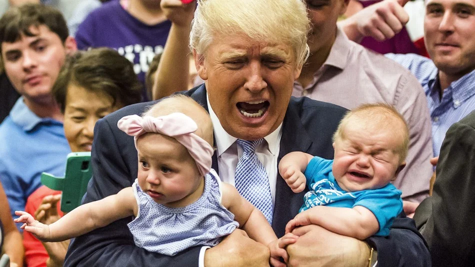 Kids love him! They can sense that he’s not at all evil!