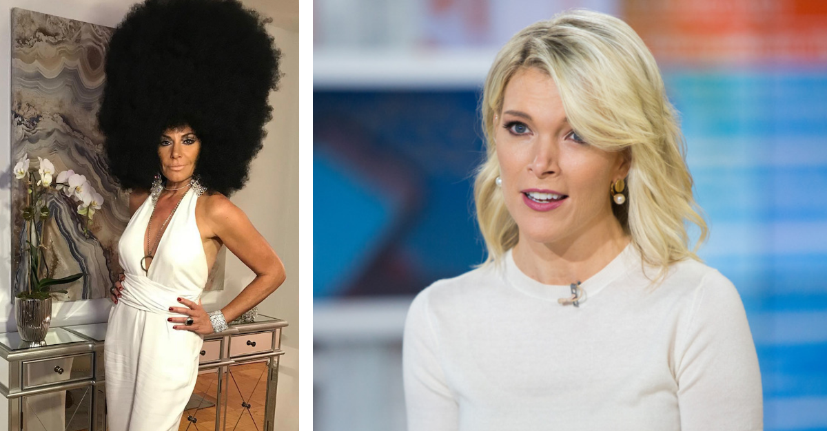 This is the costume Kelly was defending. Looks pretty racist to me.