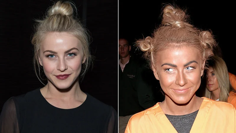 The only person who can pull off blackface is Jullianne Hough, and Billy Crystal on occasion.