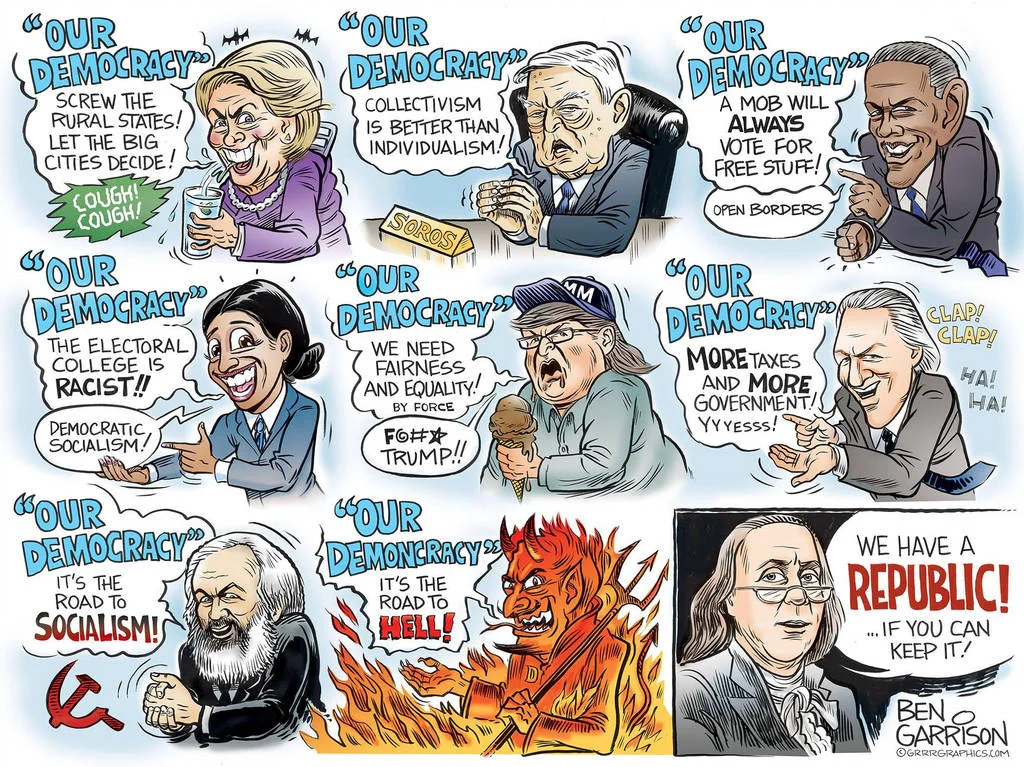 Gotta love the proudly anti-Democratic Ben Garrison