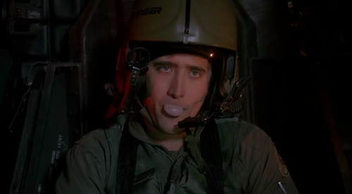 The Random Rerun of the Day is the Nicolas Cage Top Gun Knock Off Firebirds