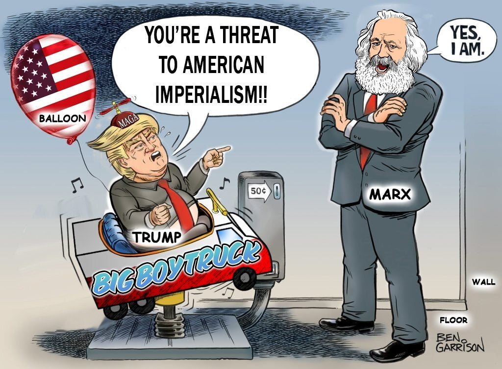 Exploiting the Archives: The Communist Side of MAGA Political Cartoonist  Ben Garrison — Nathan Rabin's Happy Place