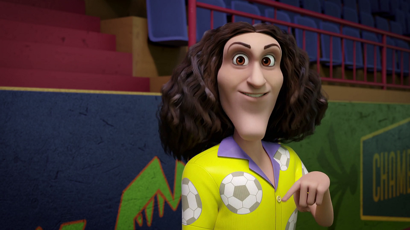 Netflix's New The Soccer Football Movie is a Soccer Space Jam on Acid With Bootleg Ghost-Busters and "Weird Al" Yankovic. Also, Brain Slugs and a Talking Ponytail. It's VERY Weird, In a Good Way