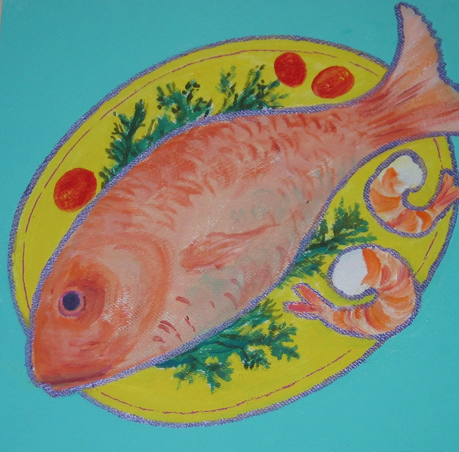 Kitchen Art (16"x16")