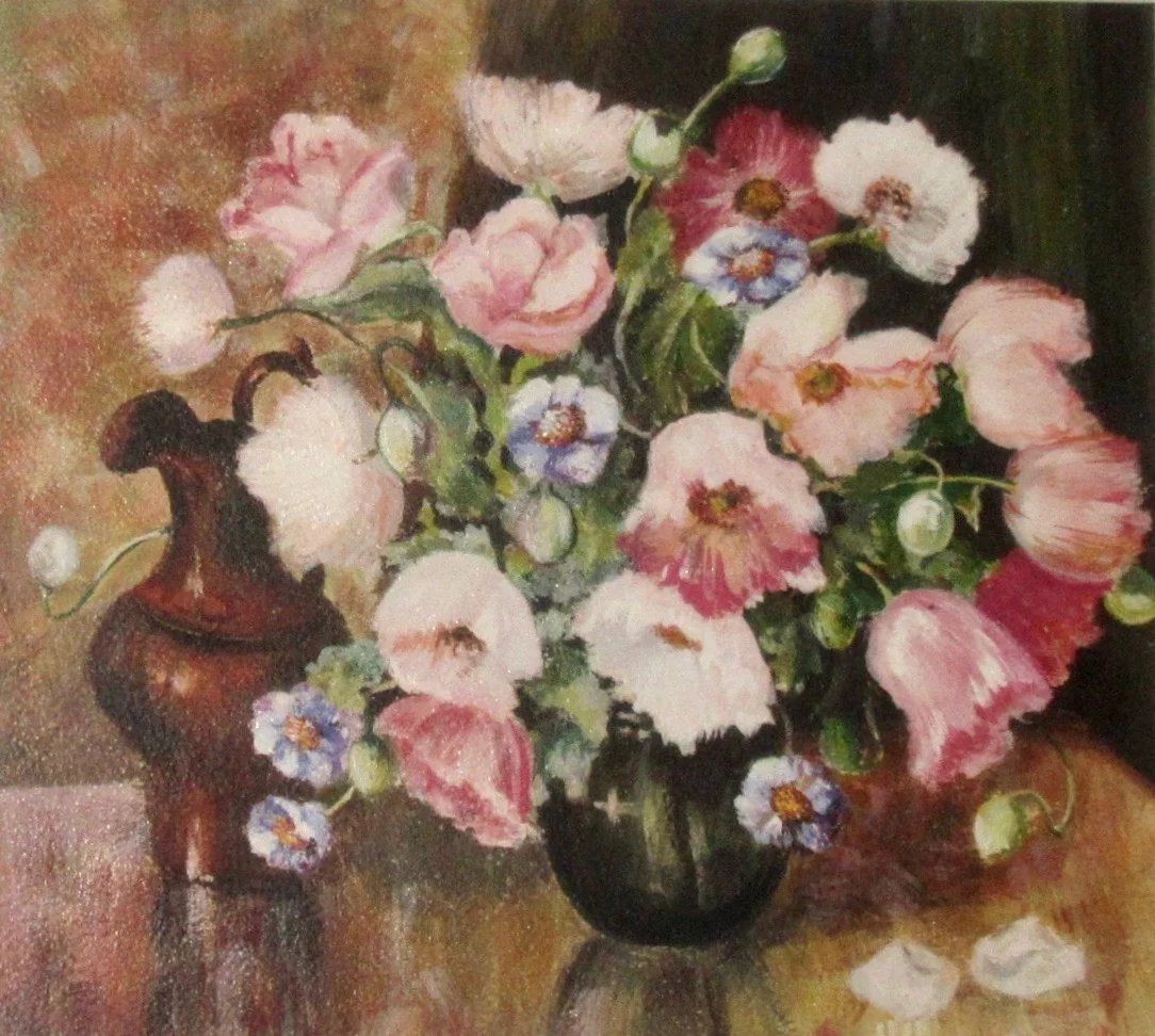 Copper Pitcher Still Life (8"x9")