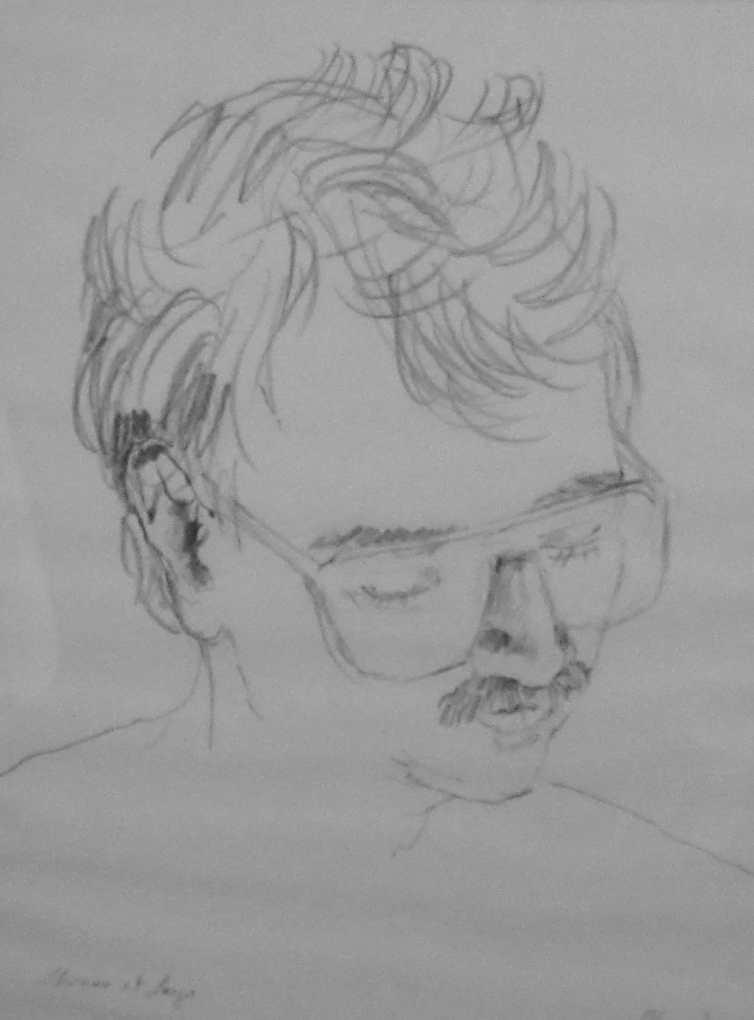 Quick Sketch of Tom (9"x12")