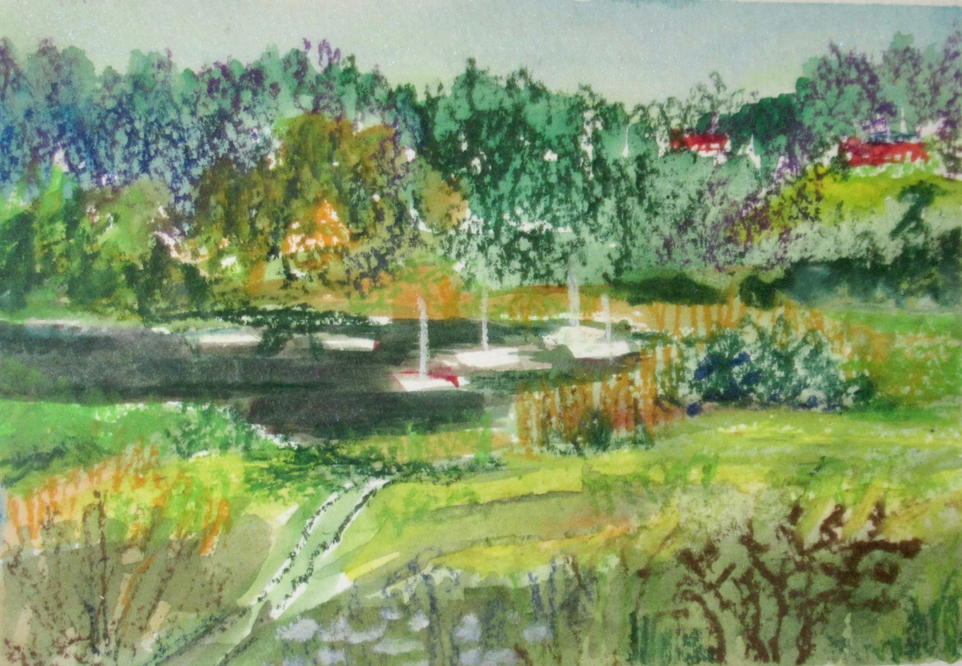 Upsula Harbor (8"x10")