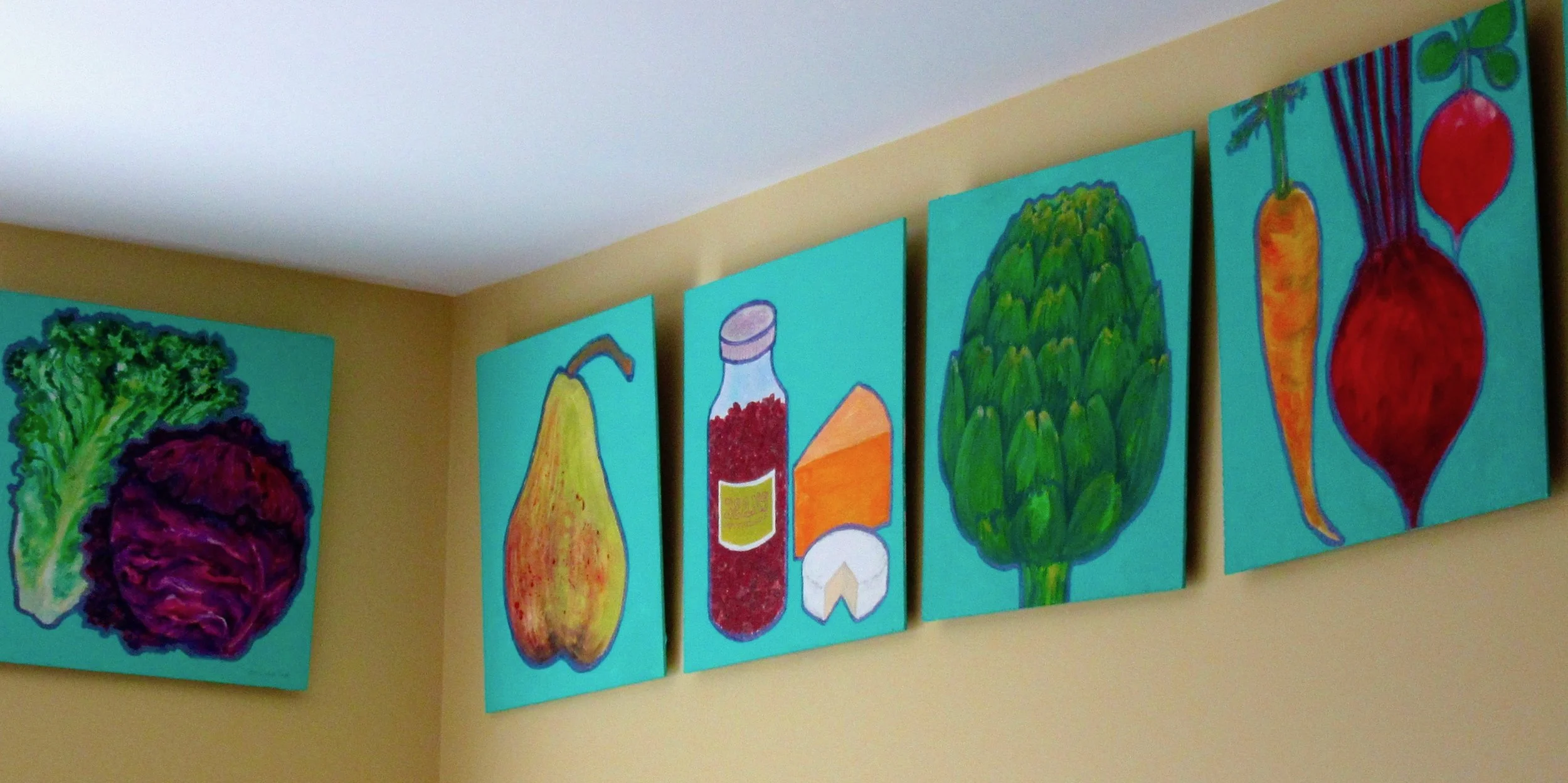 Kitchen Art Installed