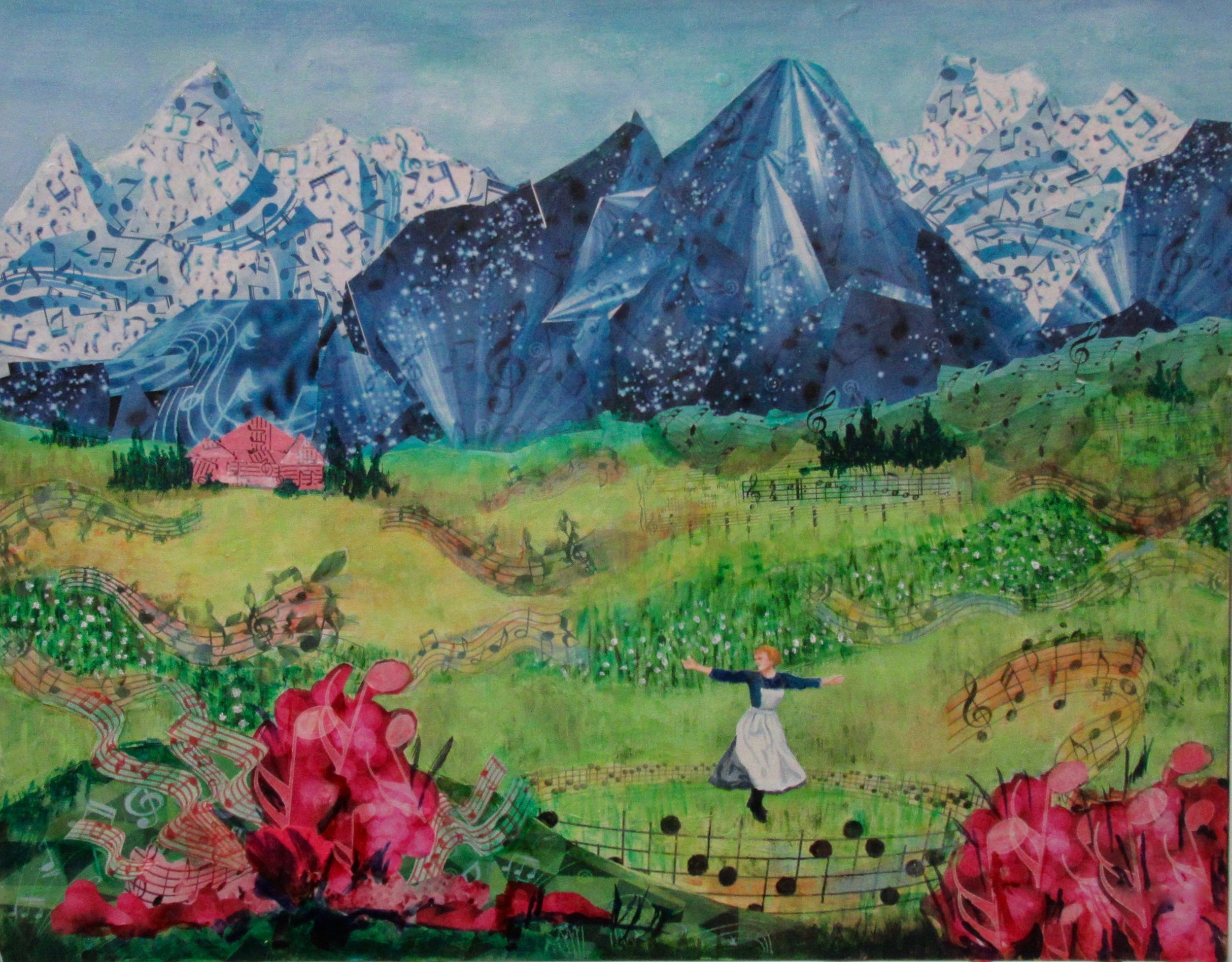 Hills are Alive with Sound of Music (26" x 22")