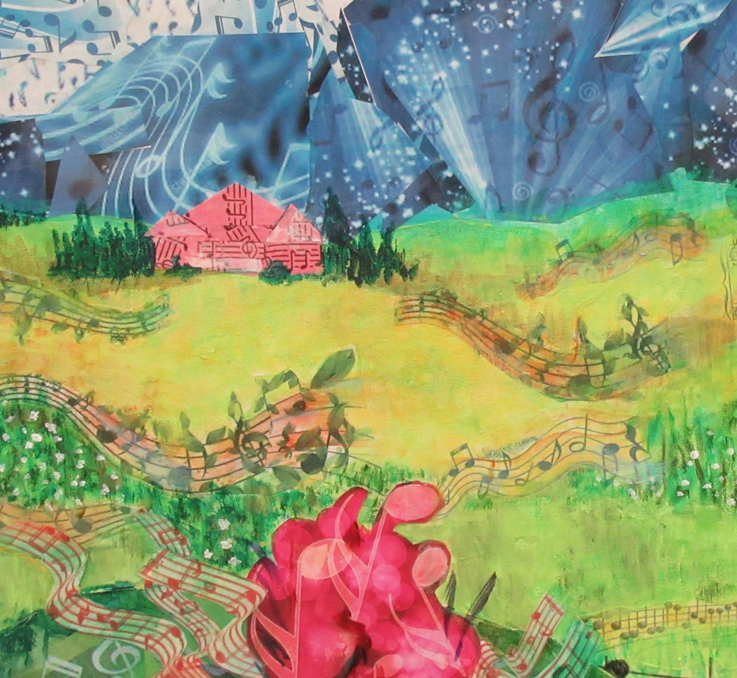 Hills are Alive with Sound of Music (detail)