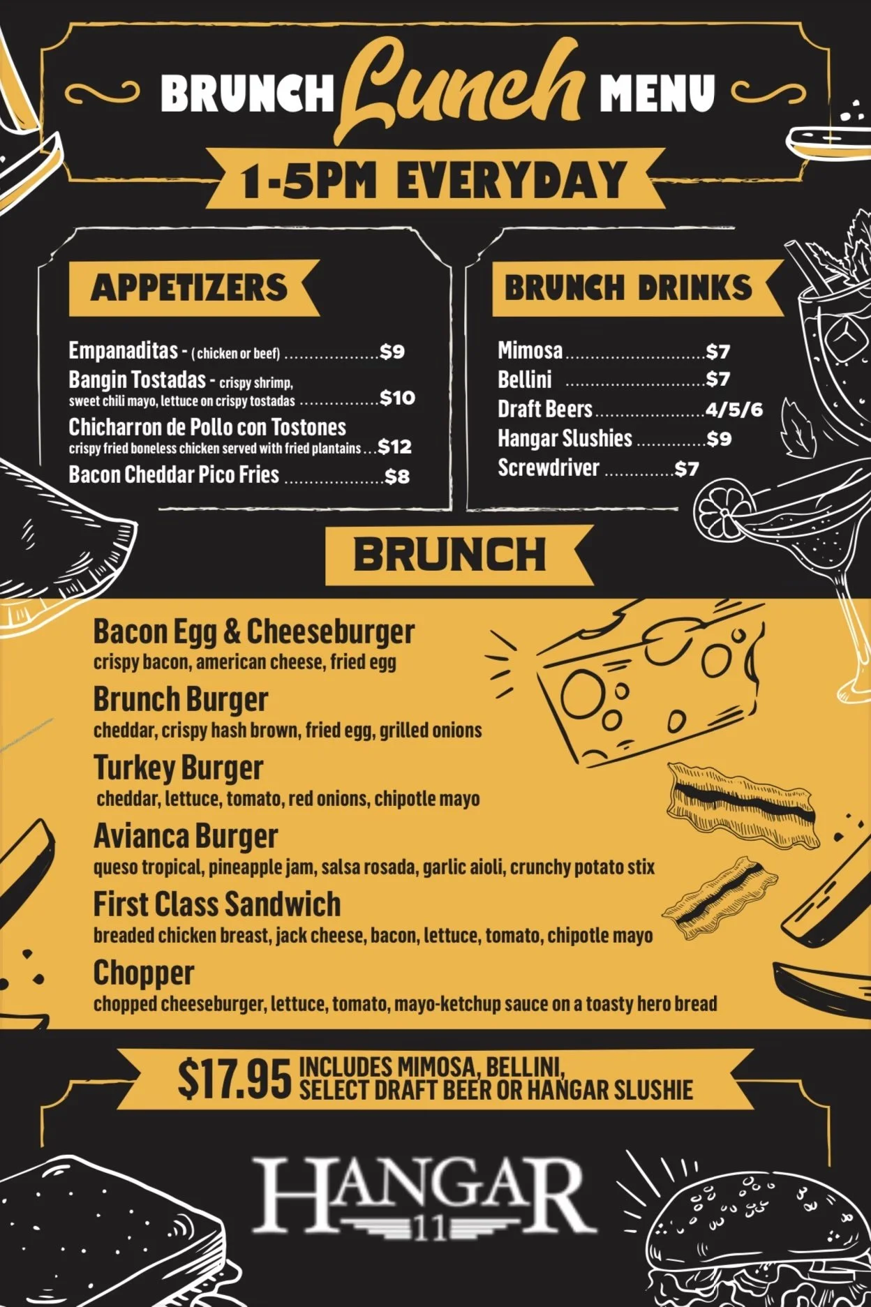 Hangar 11 Burgers & Brews