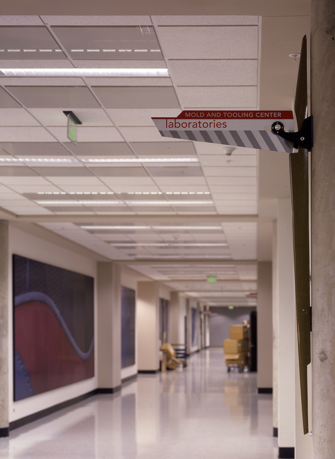 A/D provided Design / Build services for all interior and exterior signage for the campus expansion.