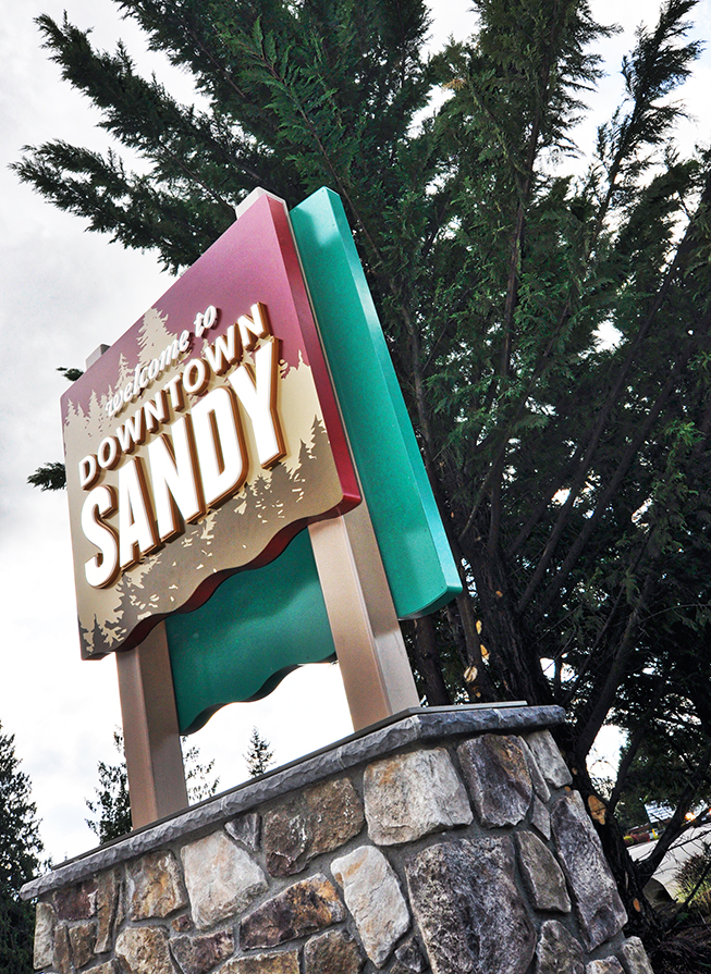 Downtown Sandy Wayfinding - City of Sandy OR