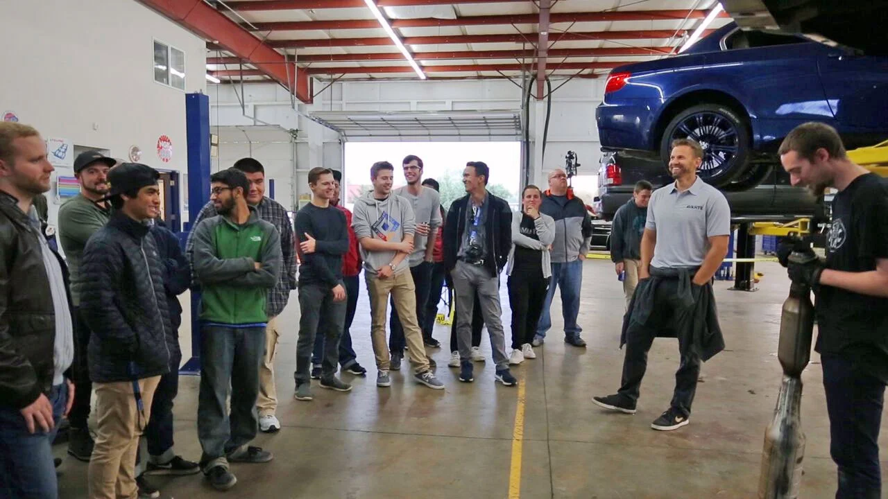 Avants Tech Session at Stew's Self Service Garage