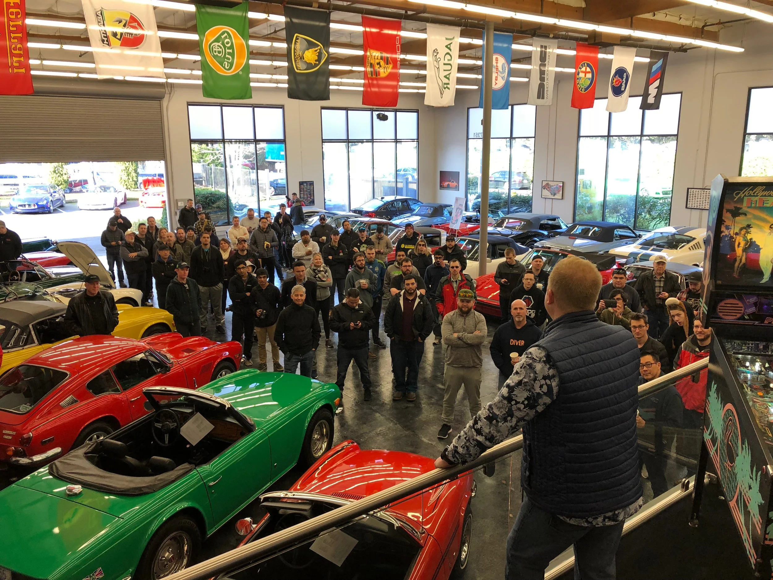 Avants Tech Session & Ride-Along Event at Authentic Motorcars