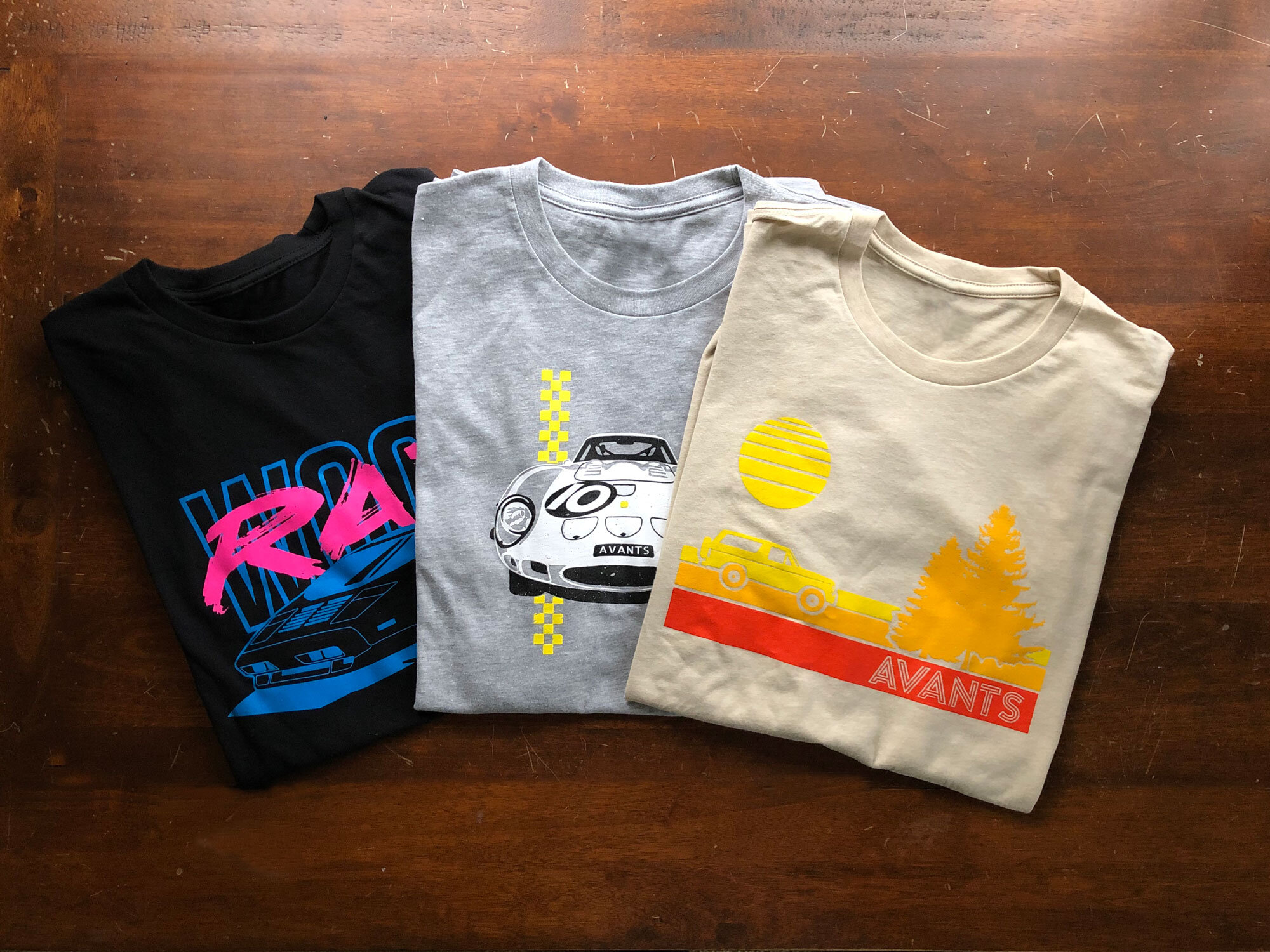 Avants Collector Series T-Shirts — Avants: Drive Everything