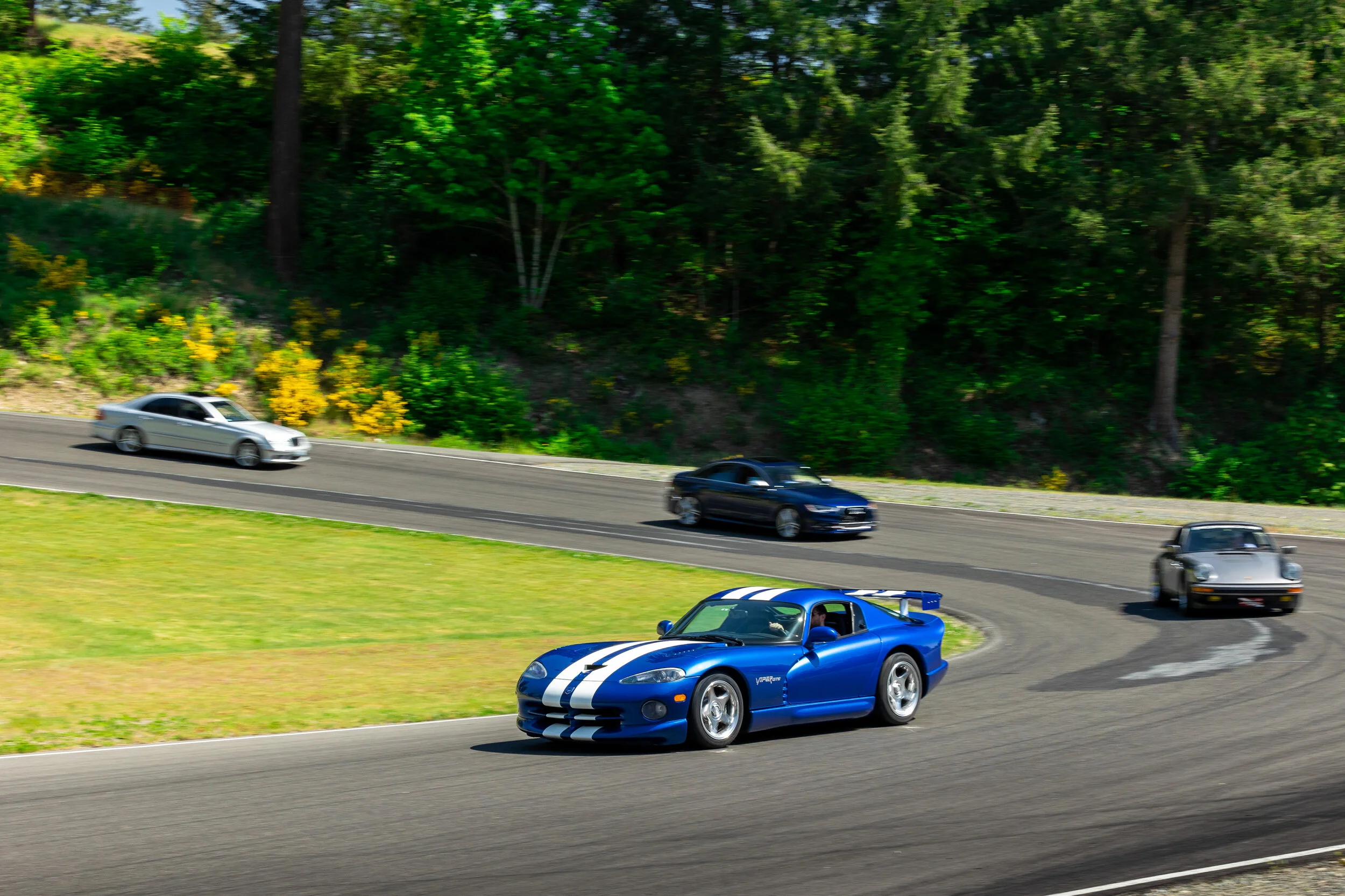 IRDC Races & Parade Laps at Pacific Raceways