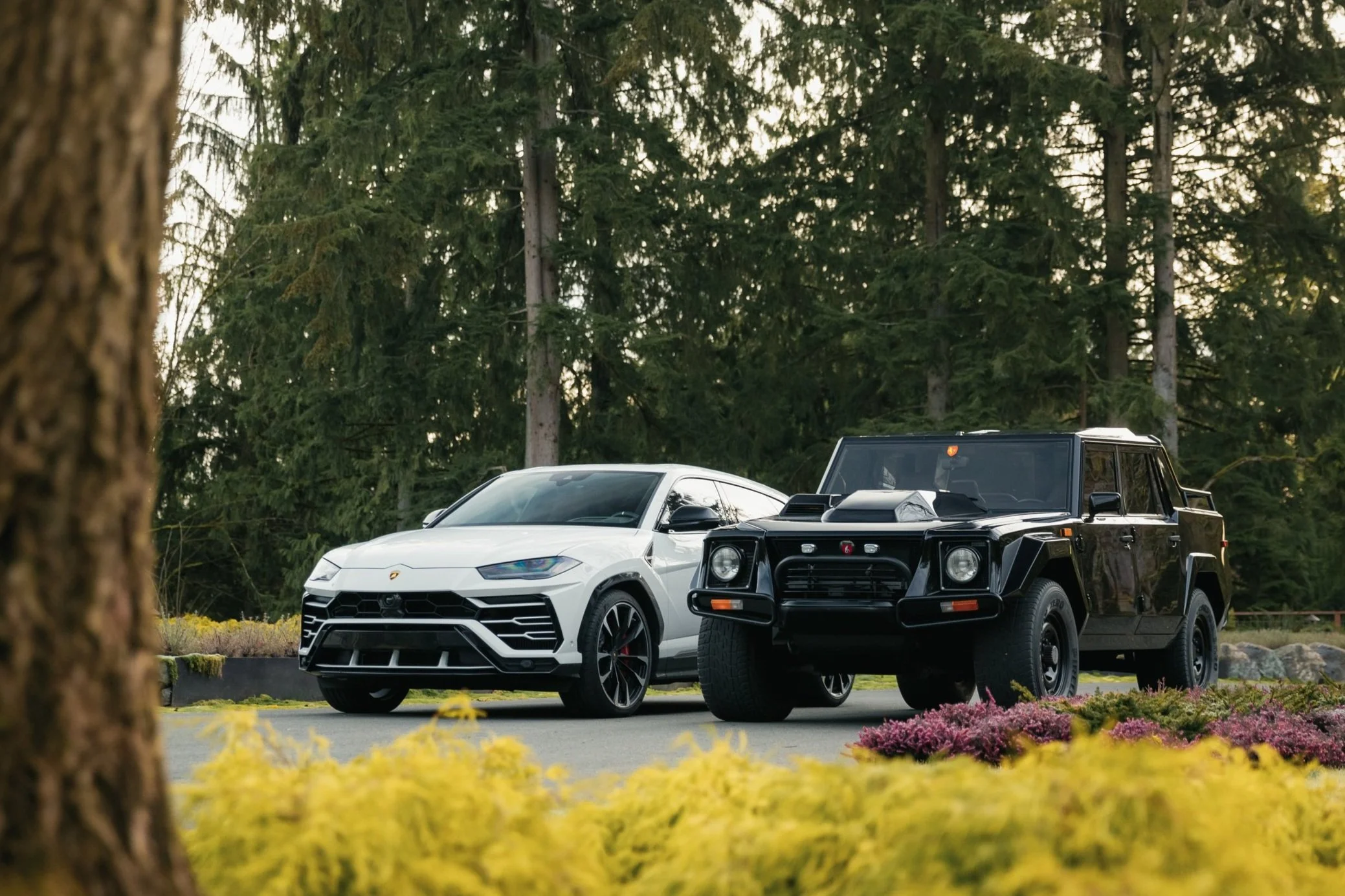 A Tale of Two Bulls: Lamborghini LM002 and Urus