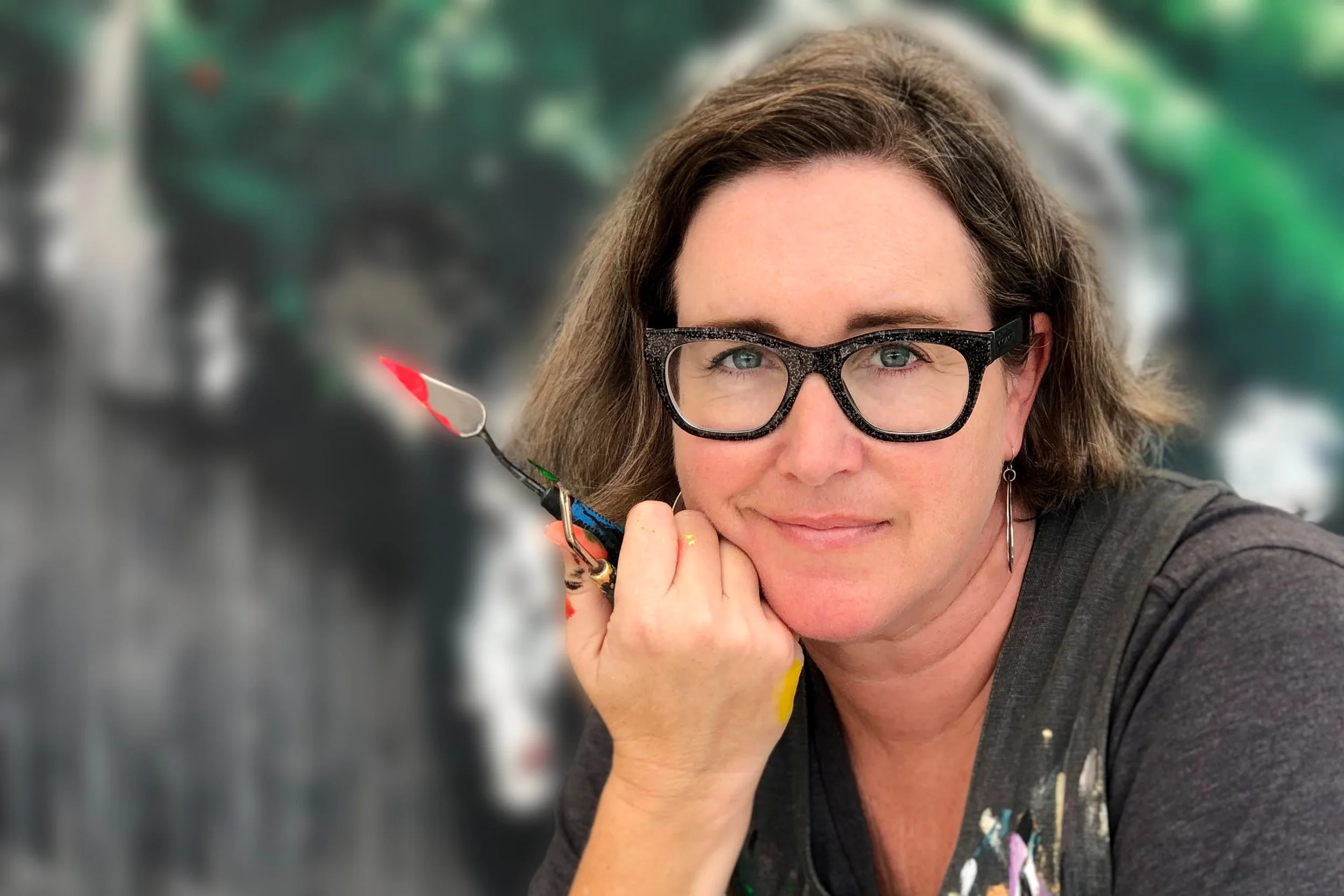 Artist Lyn Hiner is as Fun and Friendly as She is Talented
