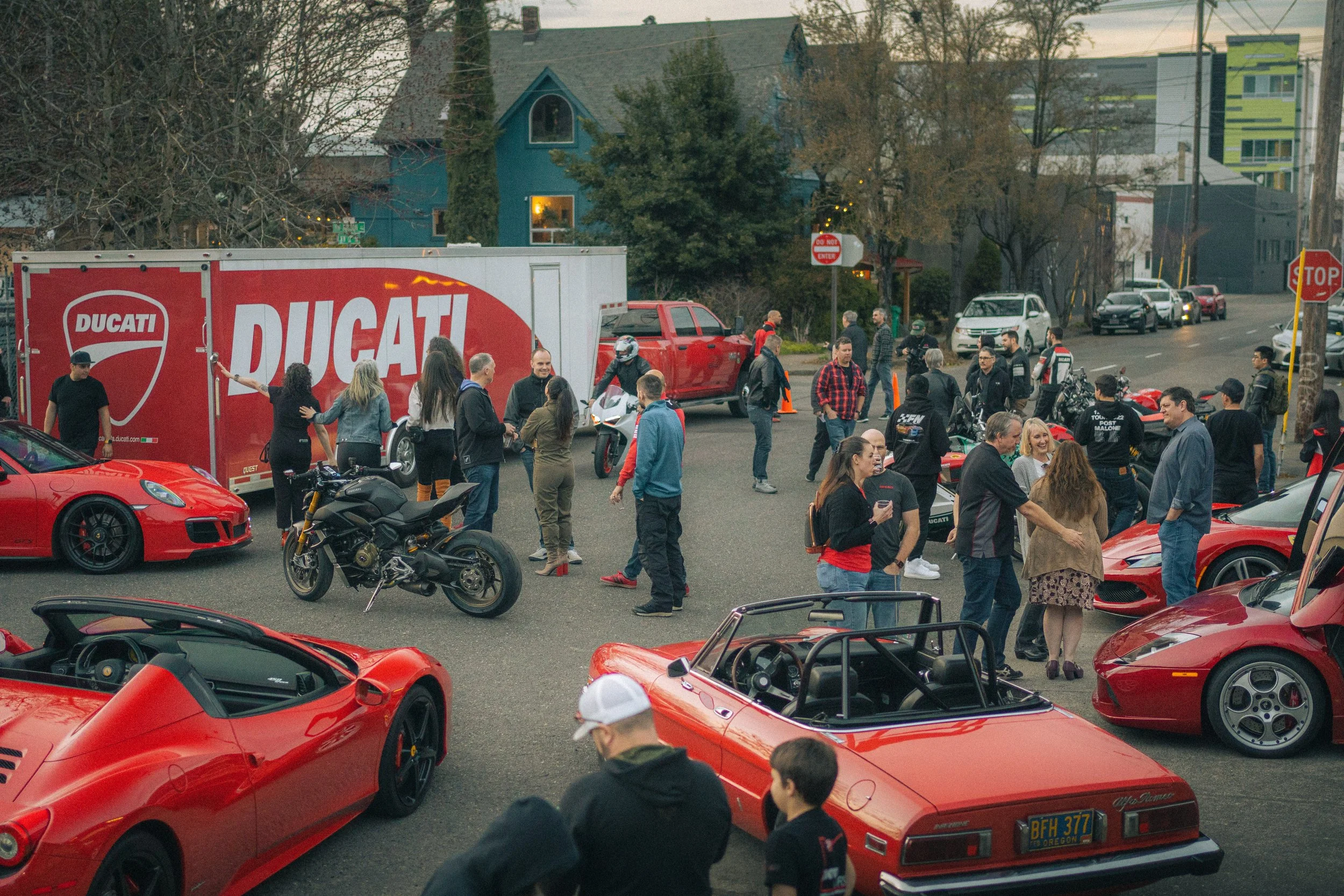 Avants at Ready 4 Red World Tour with Ducati