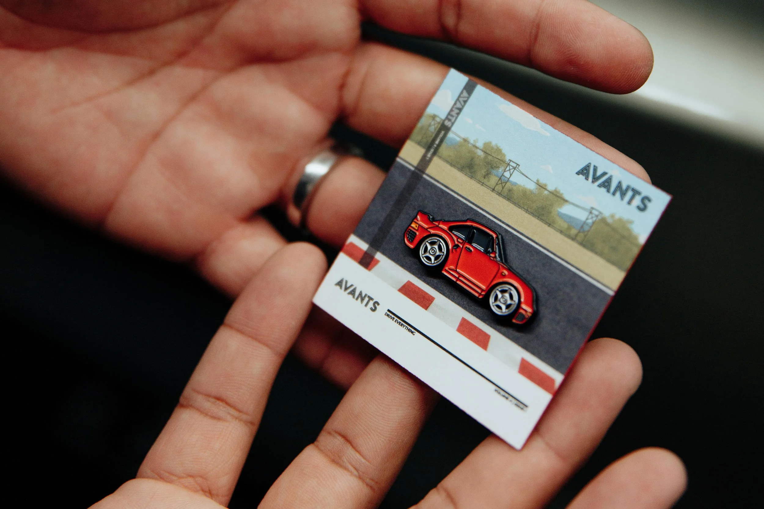 Avants x Leen Customs Porsche 959 Pin