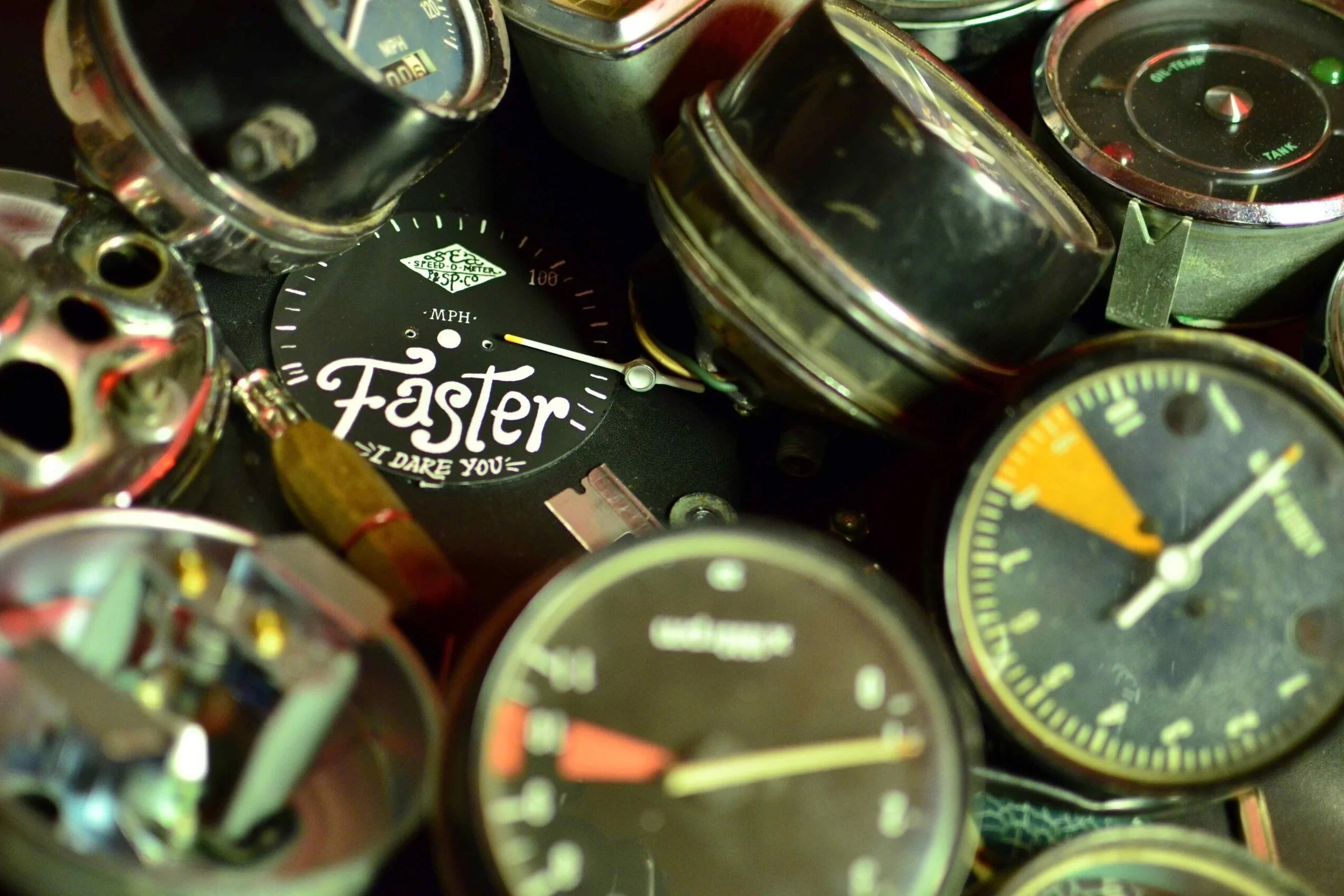 Buz Ras of Seattle Speedometer Combines Art and Engineering