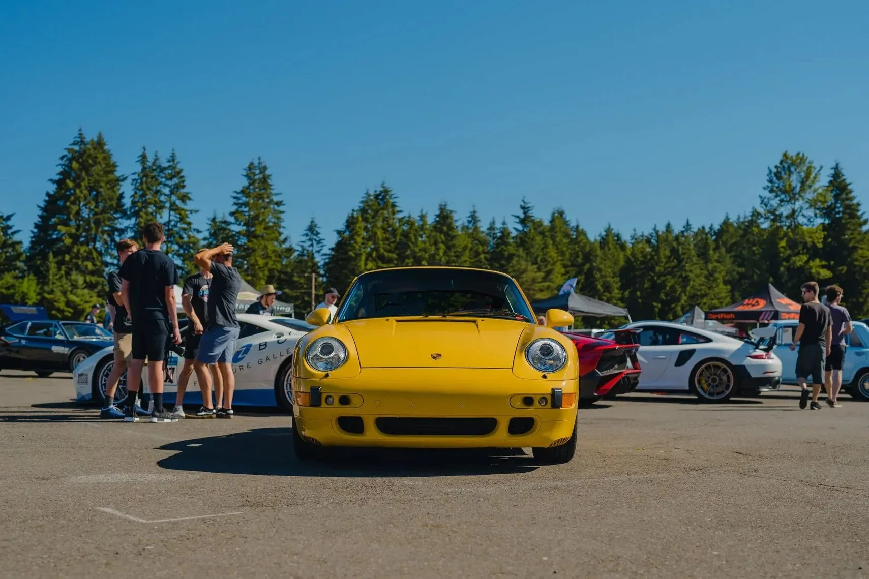 Cars &amp; Coffee on the Paddock