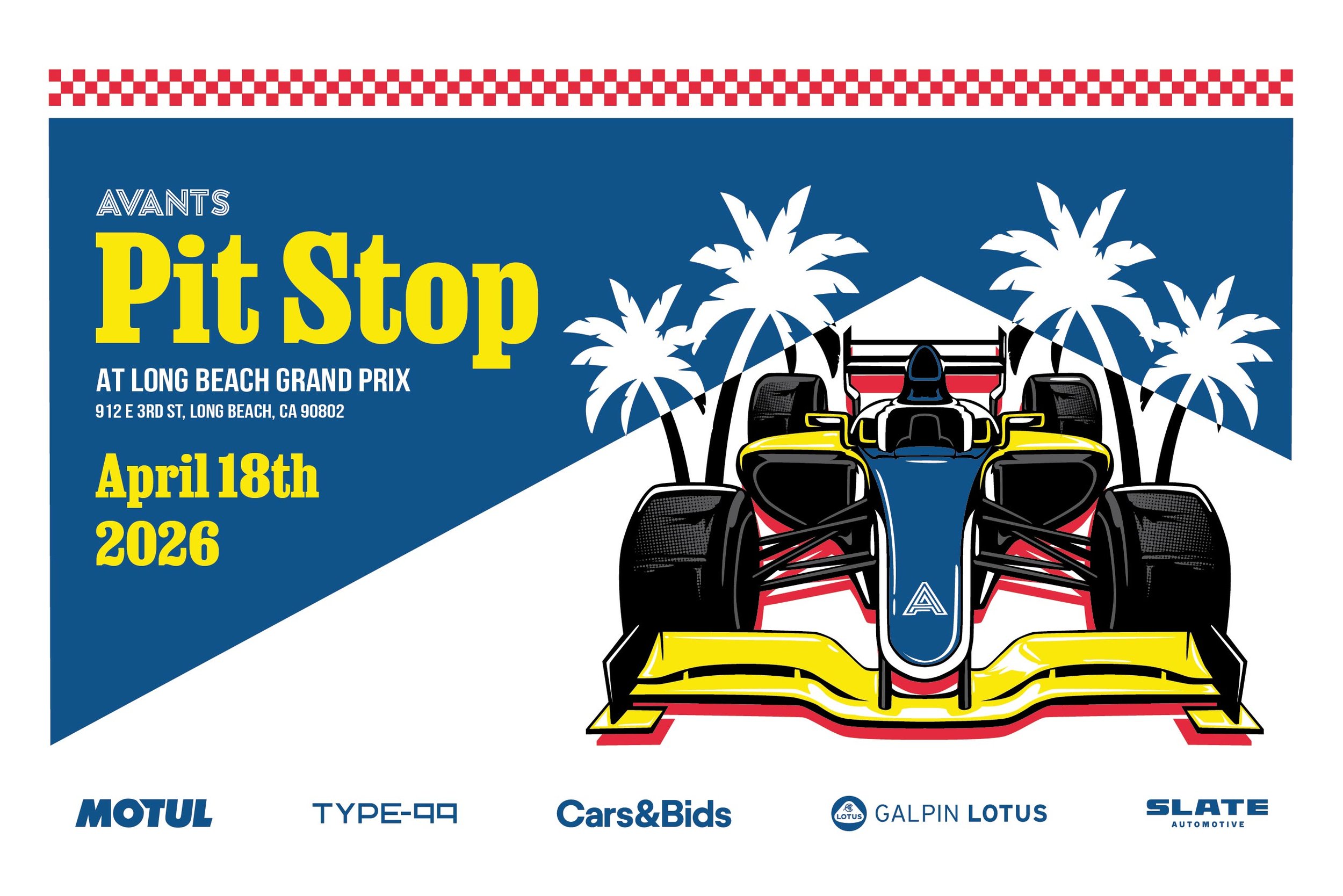 Avants Pit Stop at Long Beach Grand Prix 