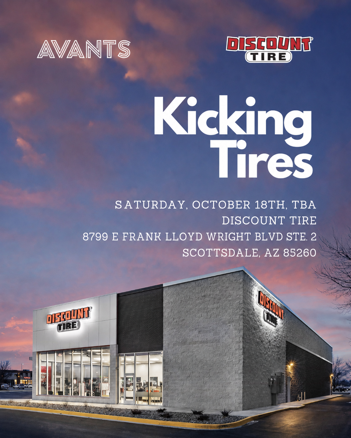 Avants - Kicking Tires w/ Discount Tire