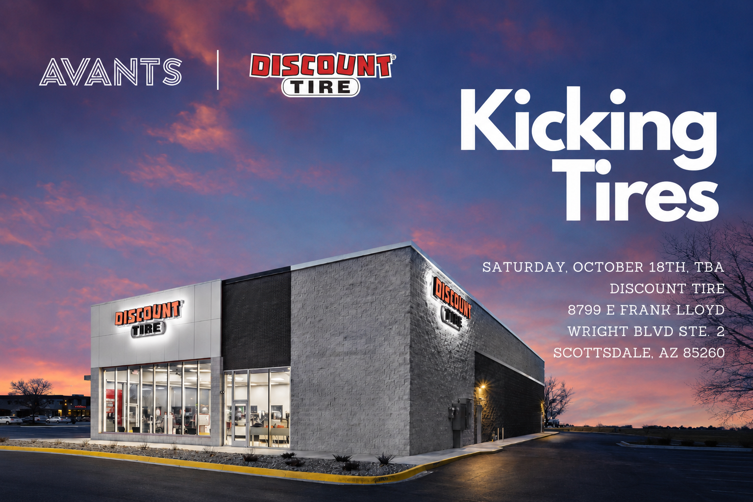 Avants - Kicking Tires w/ Discount Tire