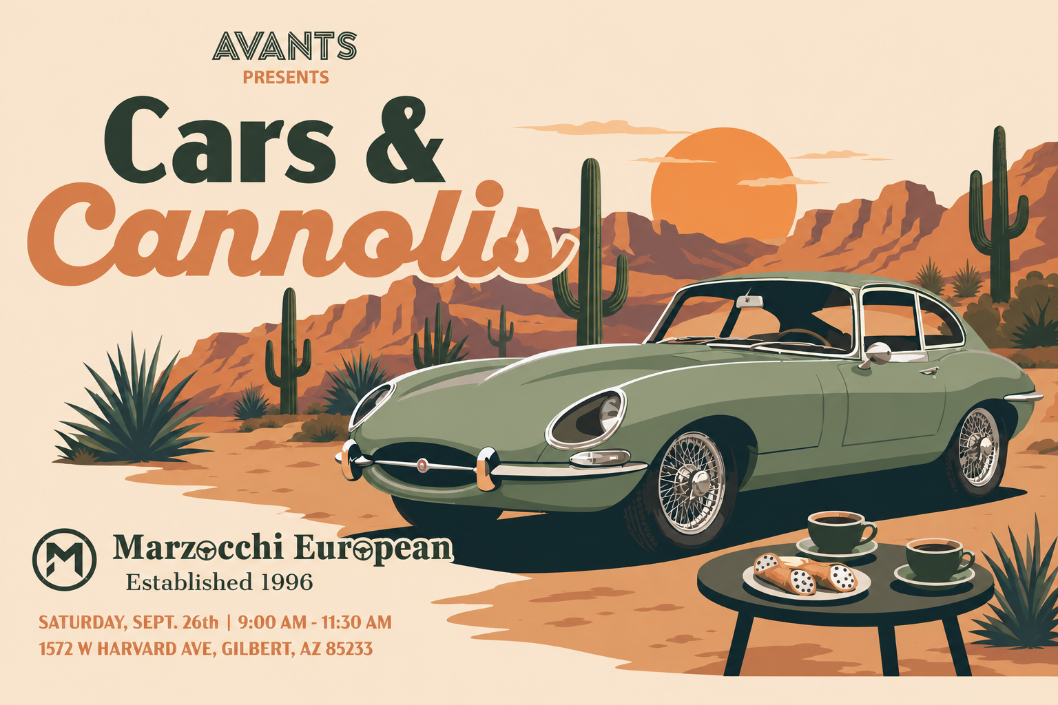 Avants Cars &amp; Cannolis