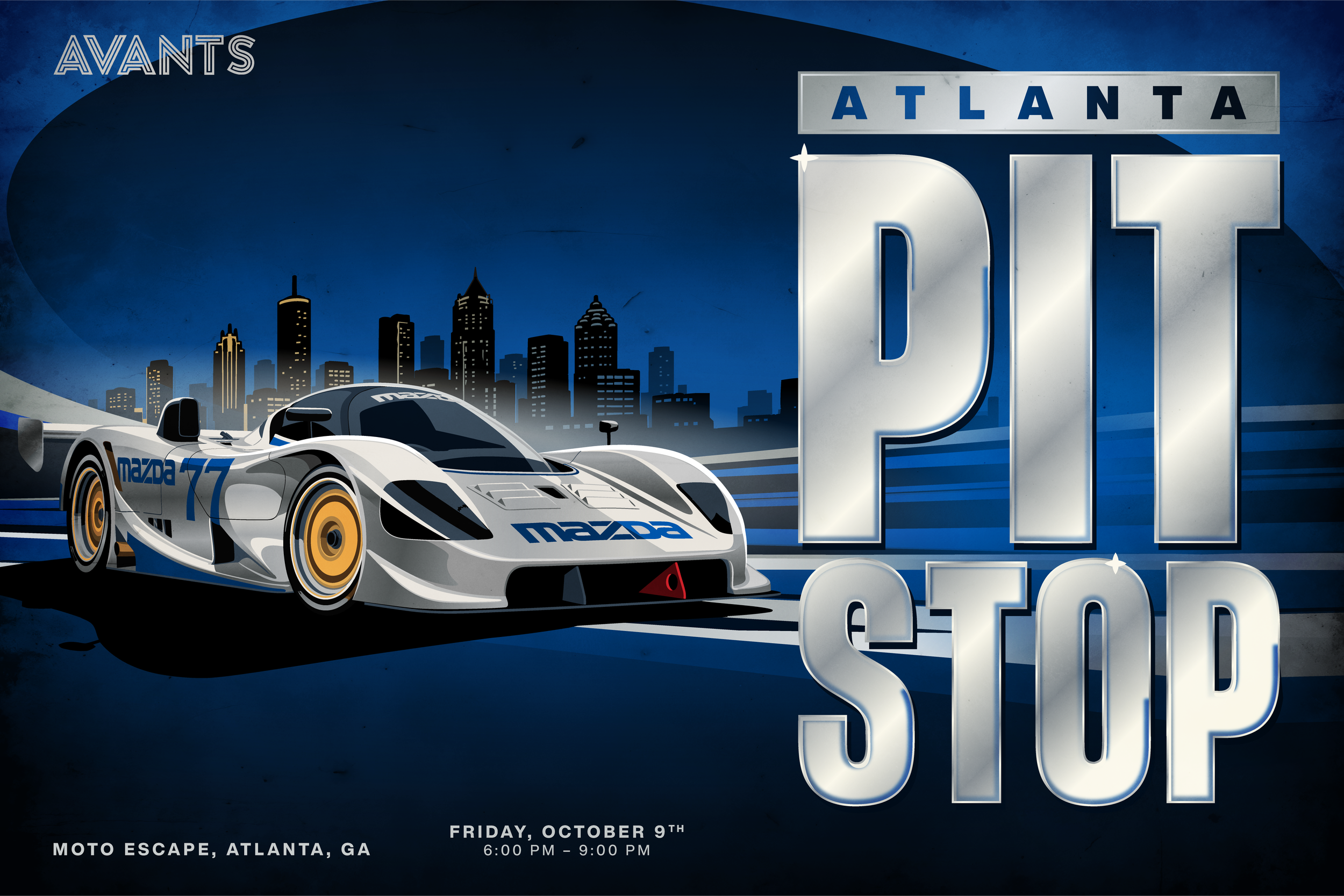 Avants Pit Stop at Moto Escape