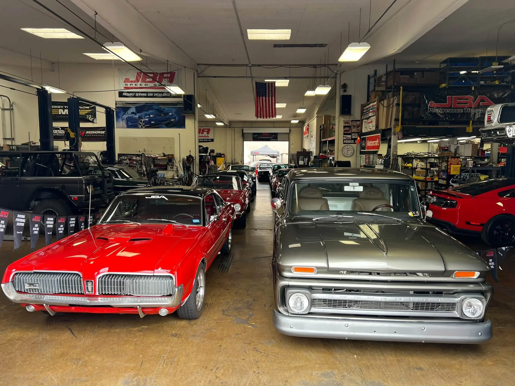 Avants at JBA Speedshop Cars &amp; Coffee