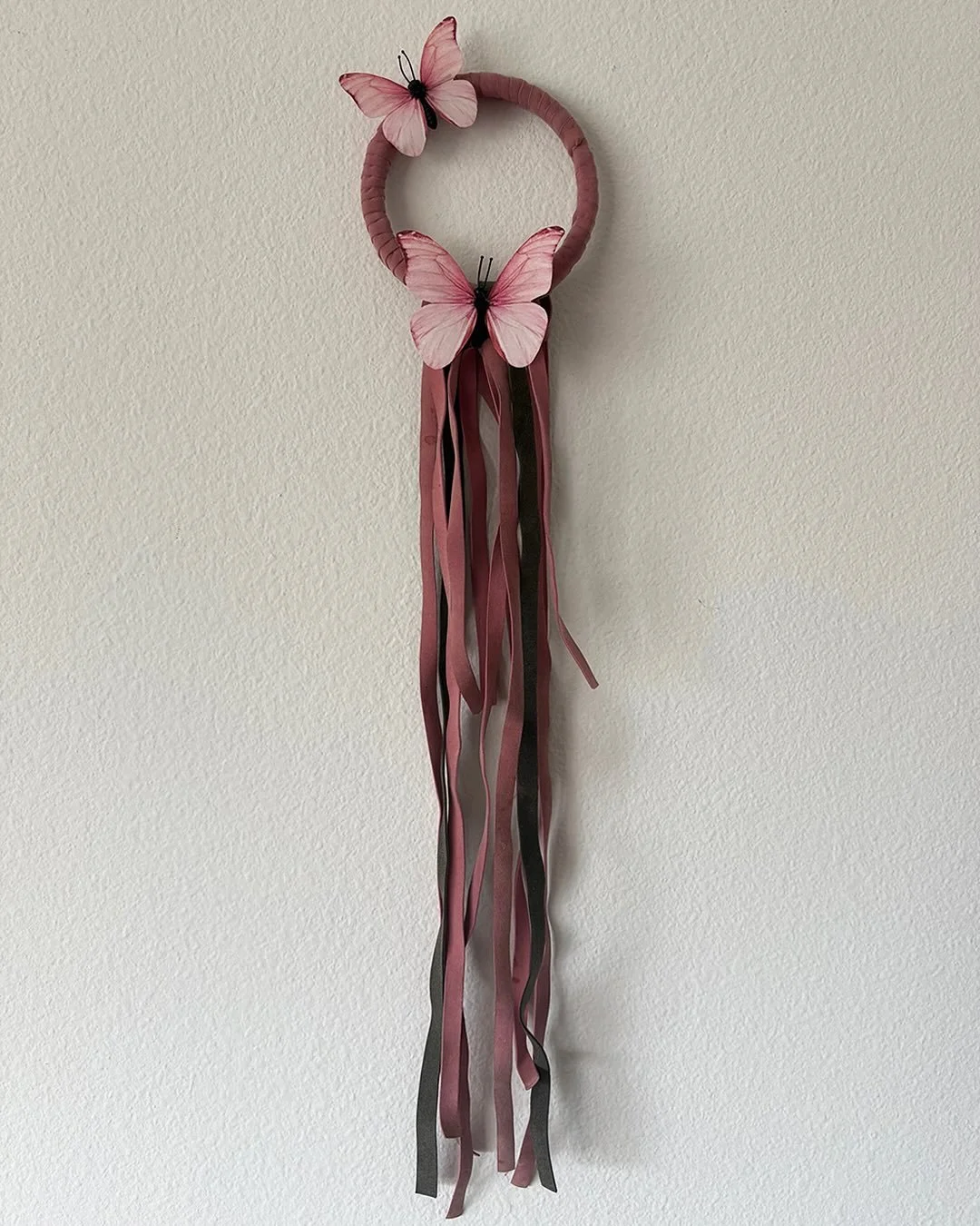 MAEVE. 

4&rdquo; diameter with dusty rose leather and butterflies. Soft, sweet and transformative.

She will be available in person at this year&rsquo;s Holiday Rpad event in December in Los Angeles. If you are not in the LA area and she speaks to y